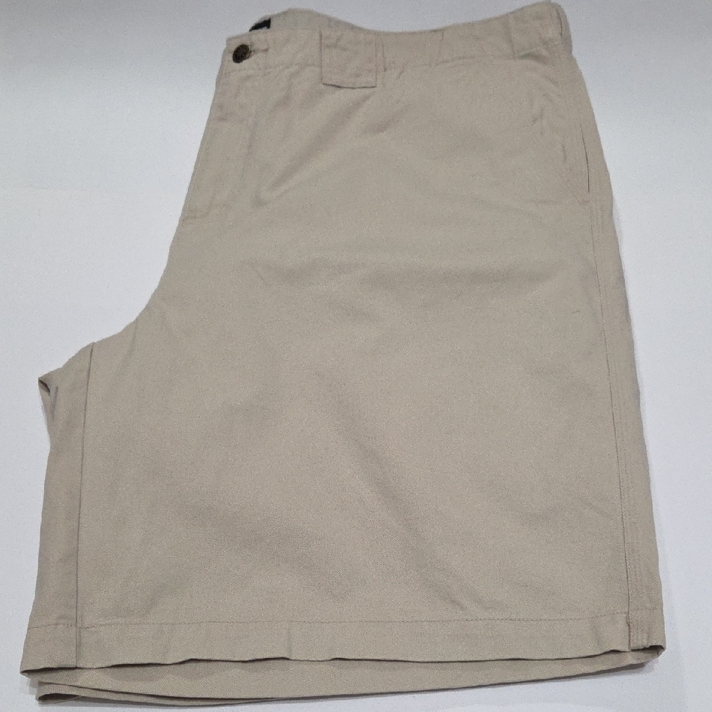 Men's Beige Cotton Blend Shorts